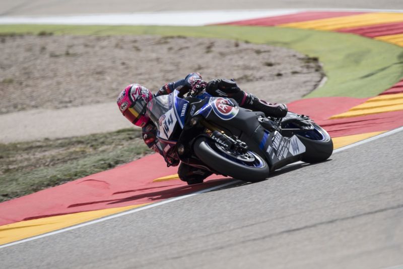 Strong Start for GRT Yamaha in Mixed Conditions in Aragon on Friday