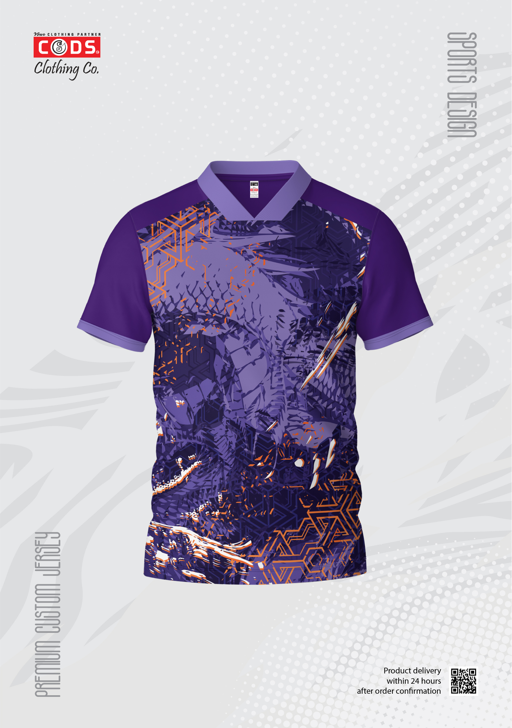 Cods premium Round Neck jersey 2026 -RNJ-07