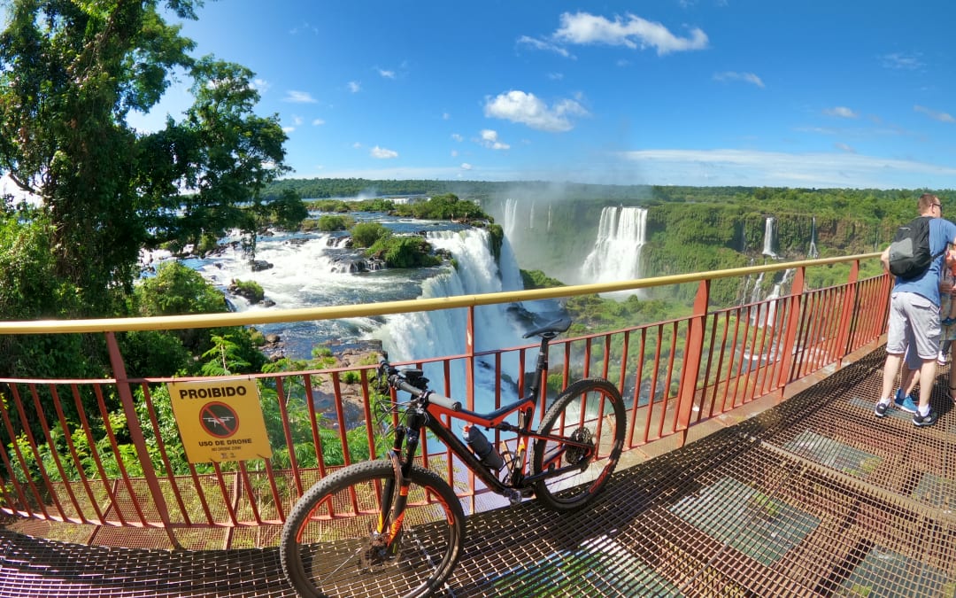 Cataratas em Bike