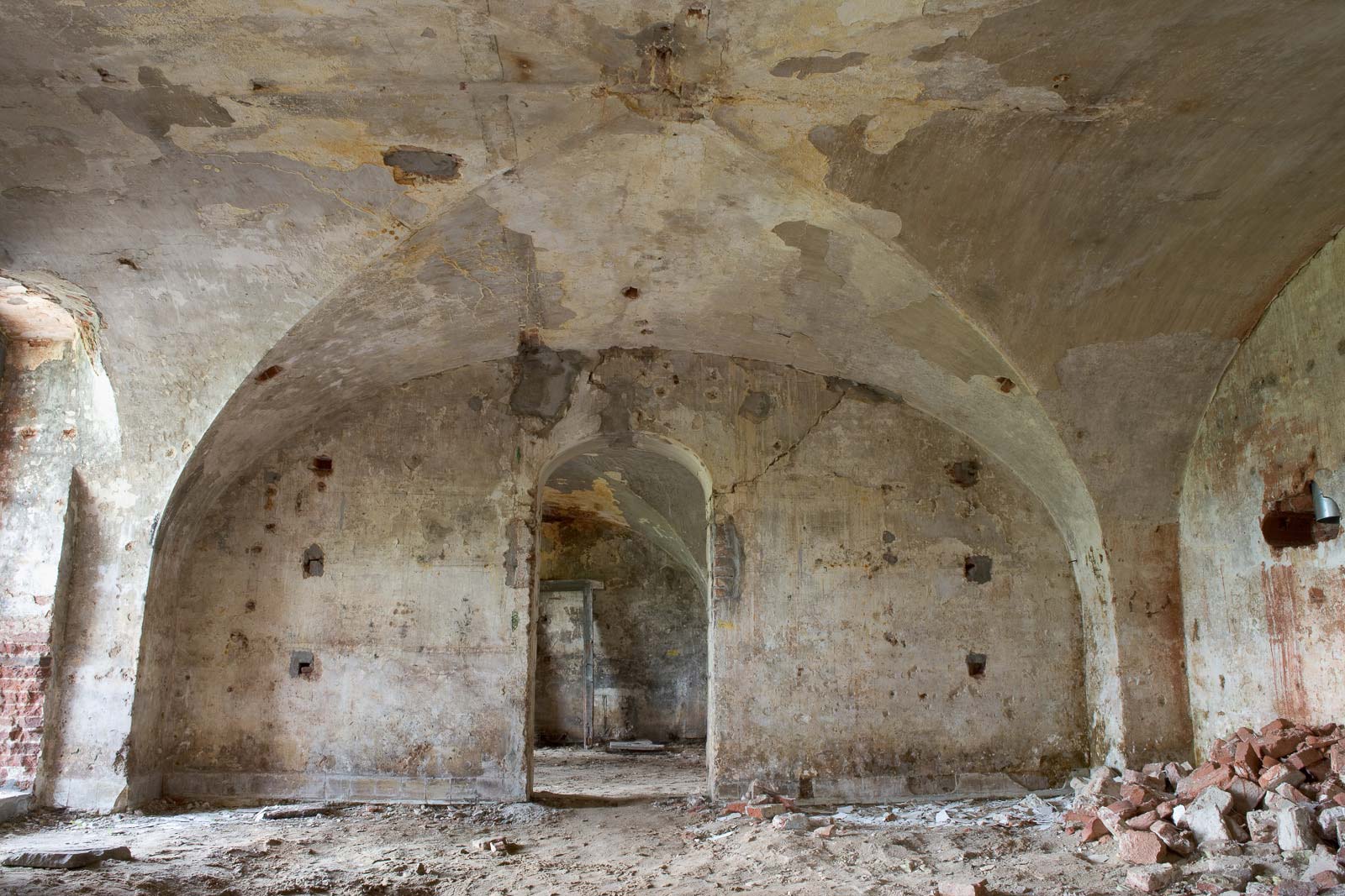 Het souterrain tijdens de verbouwing tot restaurant (2004-2005)