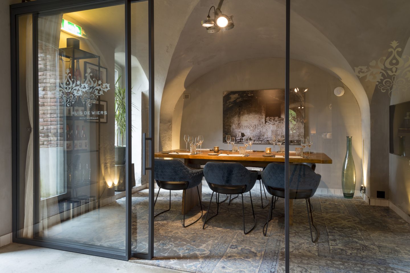 Glazen Wand Tafel