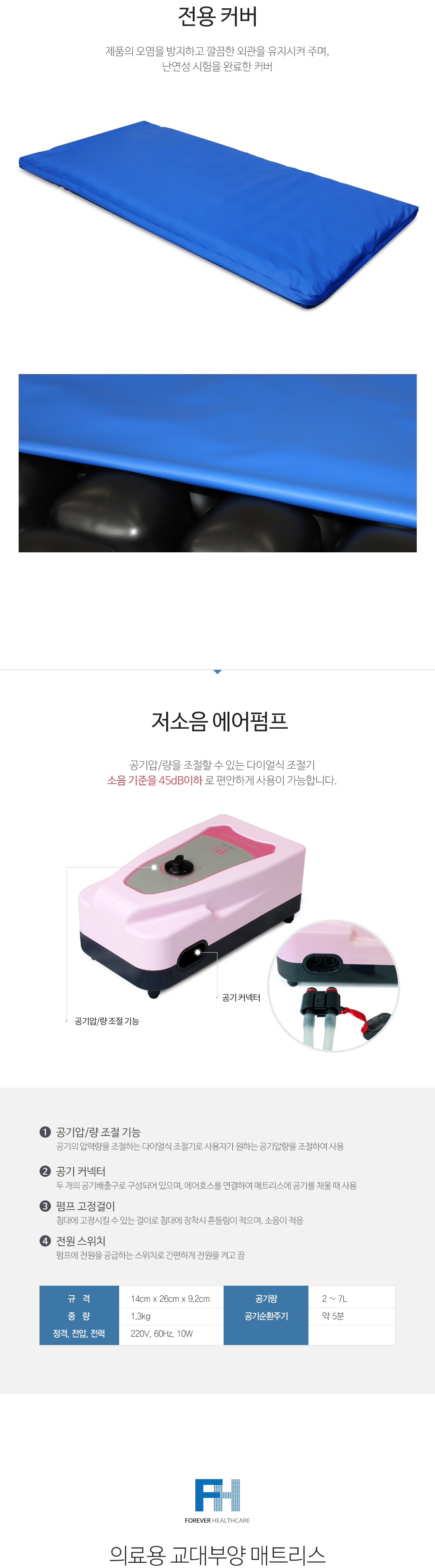 욕창예방매트리스 HG-100 MC2 상세 2