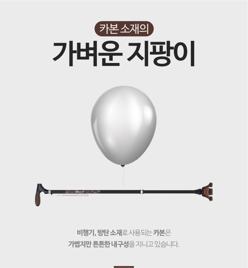 360도 회전 특수고무발 지팡이 BS 상세 4