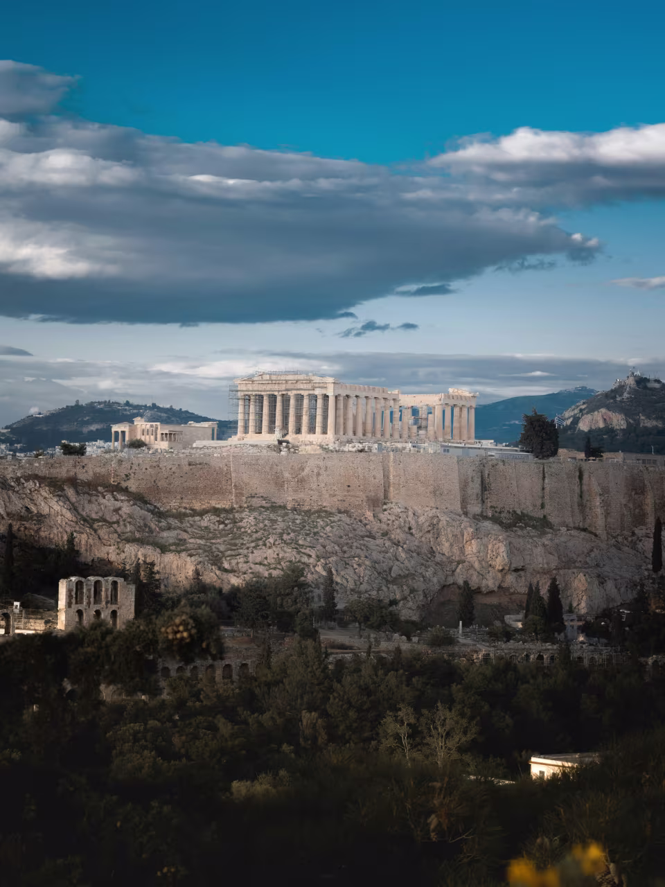 Akropolis und Parthenon