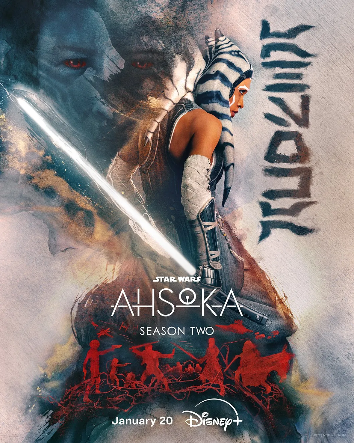 Star Wars Confirms Ahsoka Season 2 Premieres January 20 on Disney+