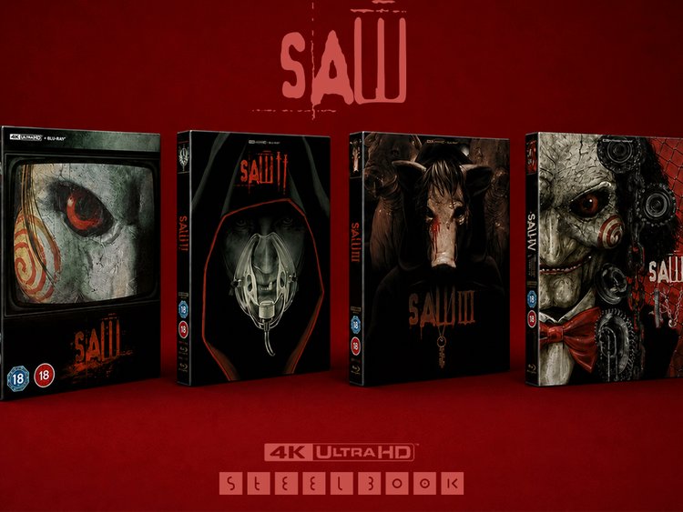 Saw 1 Getting 4K Steelbook Re-Release to Coincide With II-IV UK 4Ks