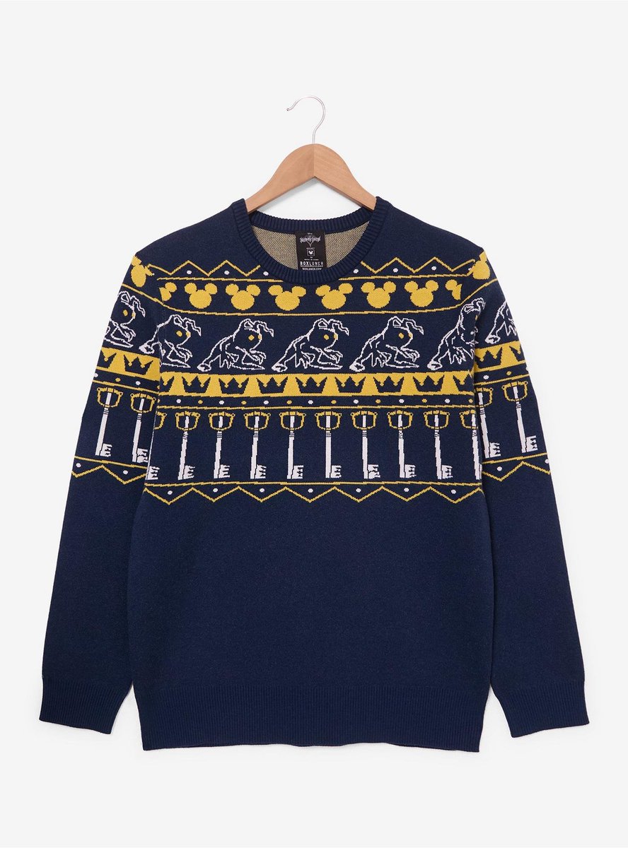 Box Lunch Adds Kingdom Hearts Holiday Sweater