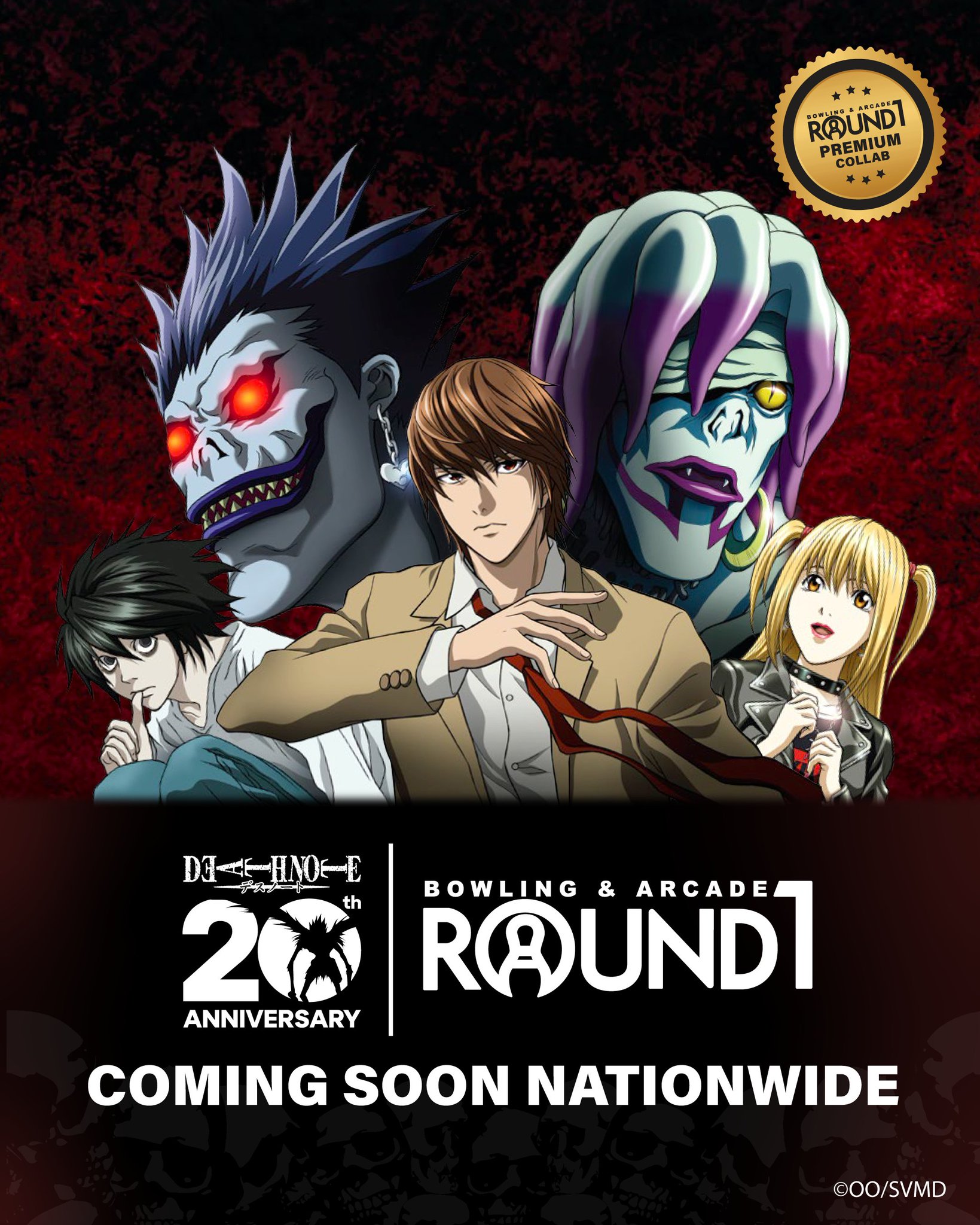Round1 Death Note Collaboration Items Coming to Round1 Bowling & Arcade