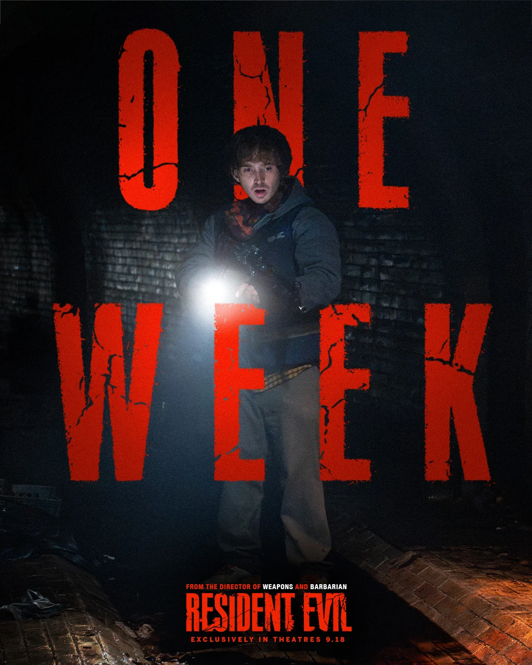 Resident Evil Film Promoted as One Week from Theatrical Release