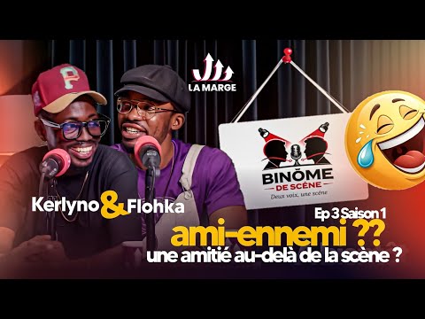 Flohka et Kerlyno à cœur ouvert dans Binôme de scène. 