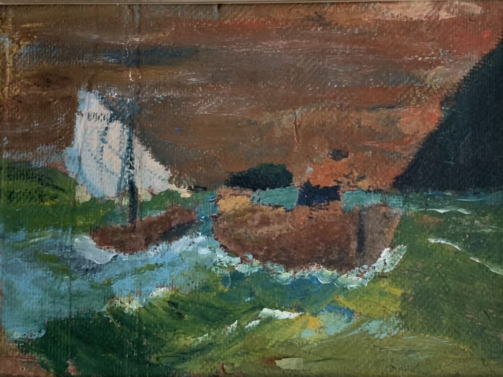 Sailing in the bay, 1963