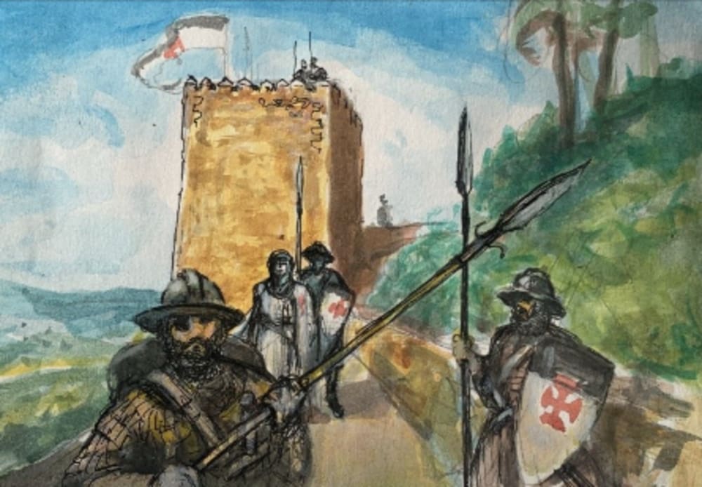 Blood Tower, Templar knights, Jerez de los Caballeros