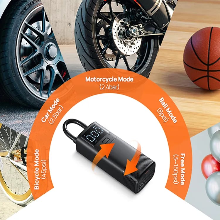 Bezprzewodowy kompresor samochodowy 70mai Air Compressor TP05 – zdjęcie 5