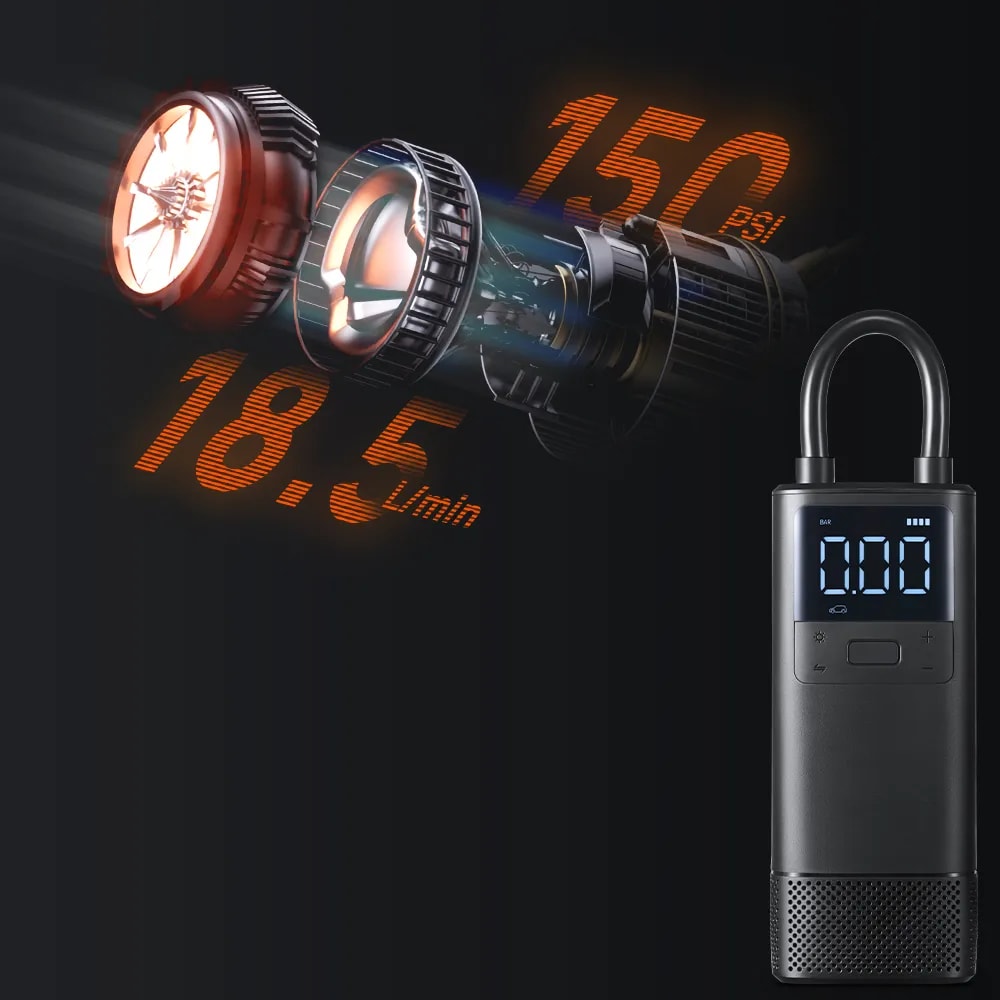 Bezprzewodowy kompresor samochodowy 70mai Air Compressor TP05 – zdjęcie 7