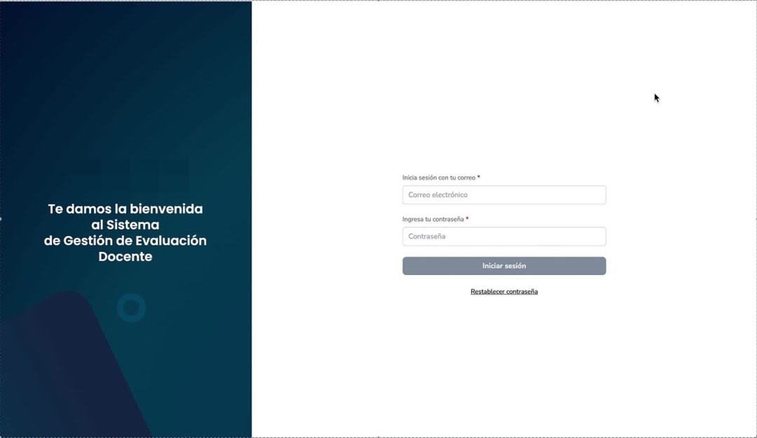 Sistema de Evaluación Docente