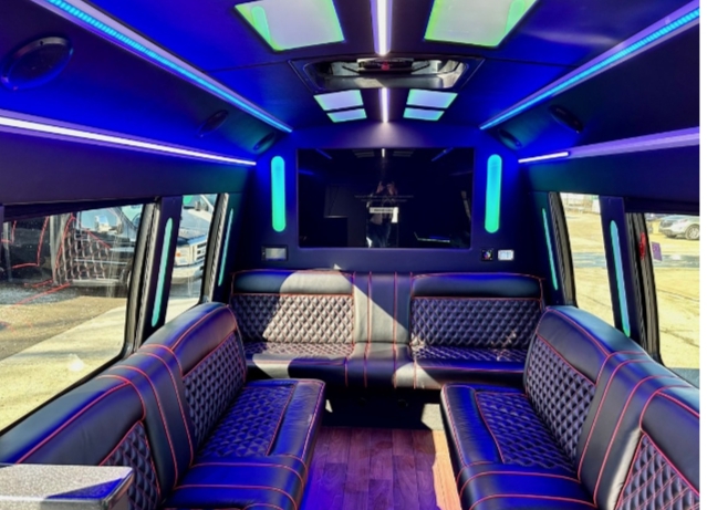 2018 Ford E-350 Limo Bus by Global Motor Coach