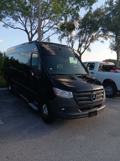 Almost New Executive Coach Mercedes Sprinter Limo Van