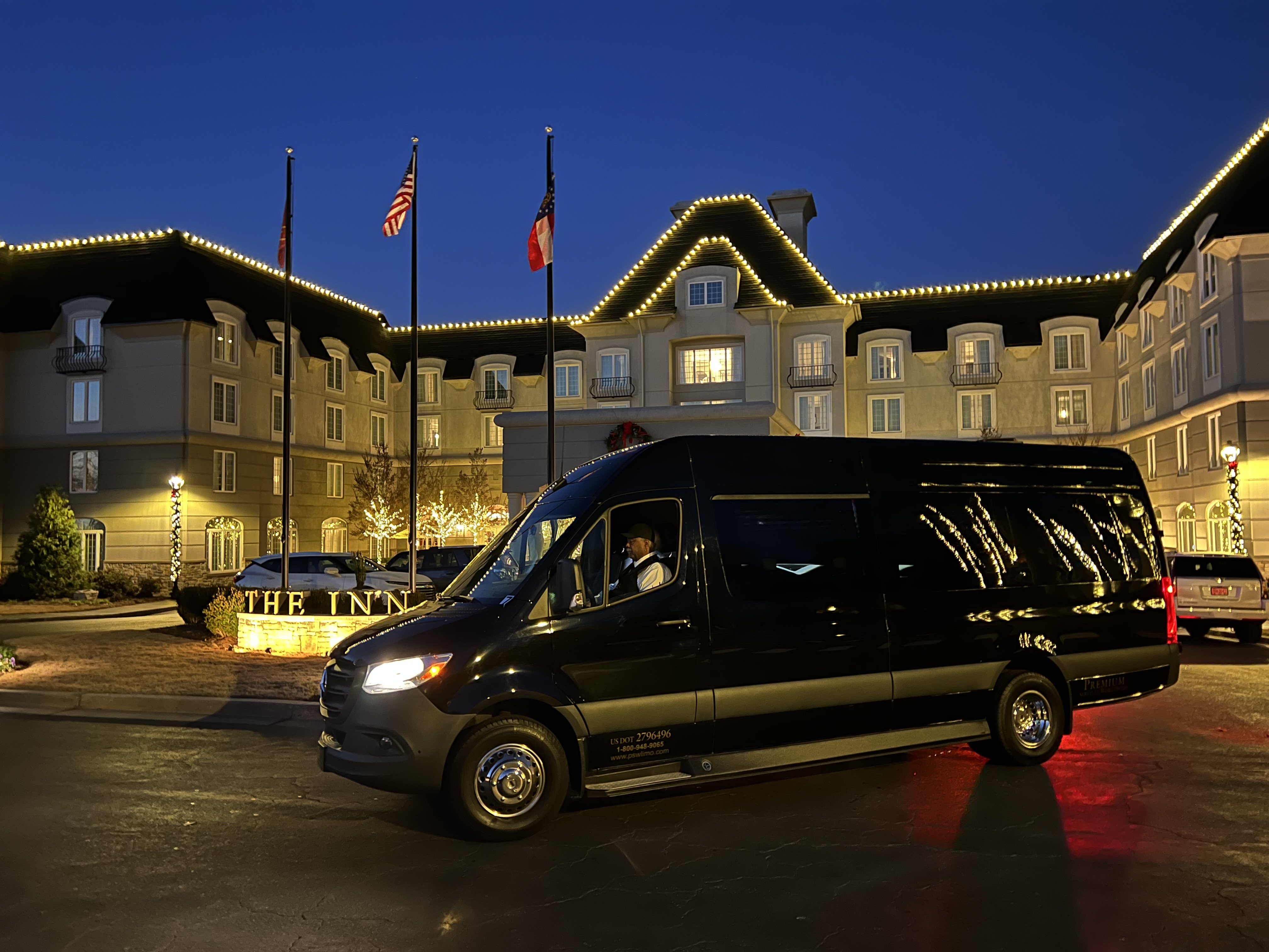 Almost New Executive Coach Mercedes Sprinter Limo Van