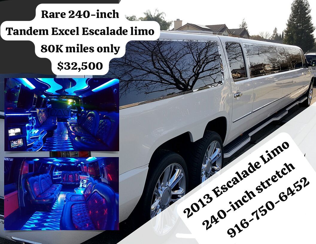 2013 Cadillac Escalade Stretch Limousine