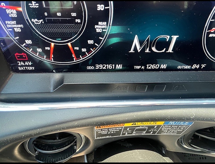 2018 MCI J4500 Motorcoach