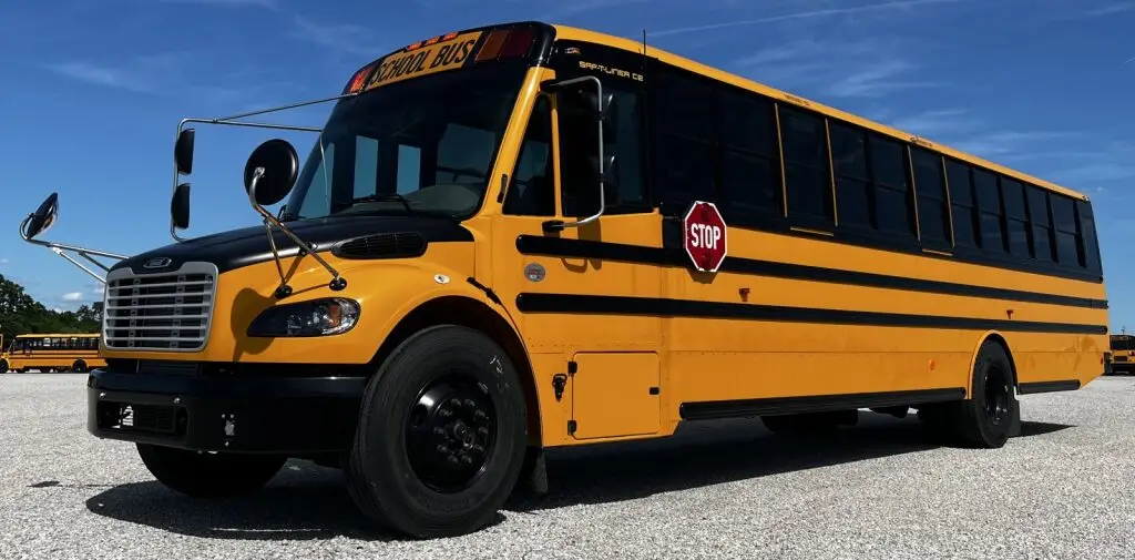 2026 Thomas C2 77 Passenger School Bus – Low Mileage Cummins Diesel Bus