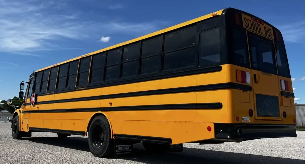 2026 Thomas C2 77 Passenger School Bus – Low Mileage Cummins Diesel Bus