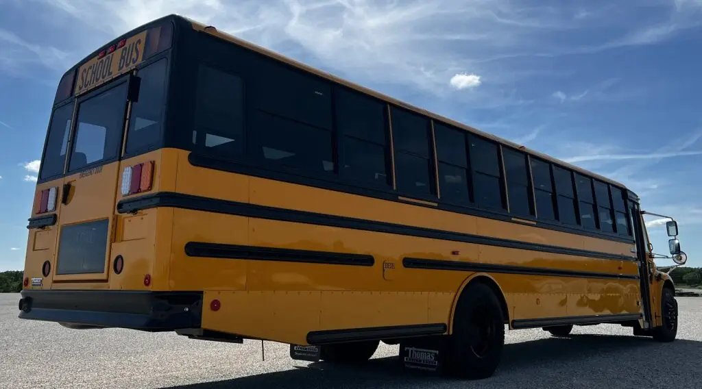 2026 Thomas C2 77 Passenger School Bus – Low Mileage Cummins Diesel Bus