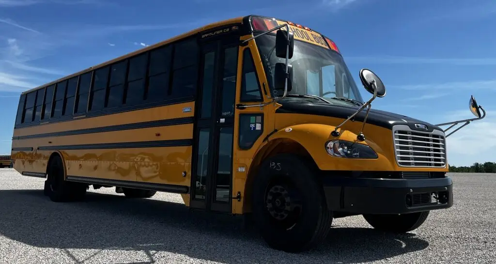 2026 Thomas C2 77 Passenger School Bus – Low Mileage Cummins Diesel Bus