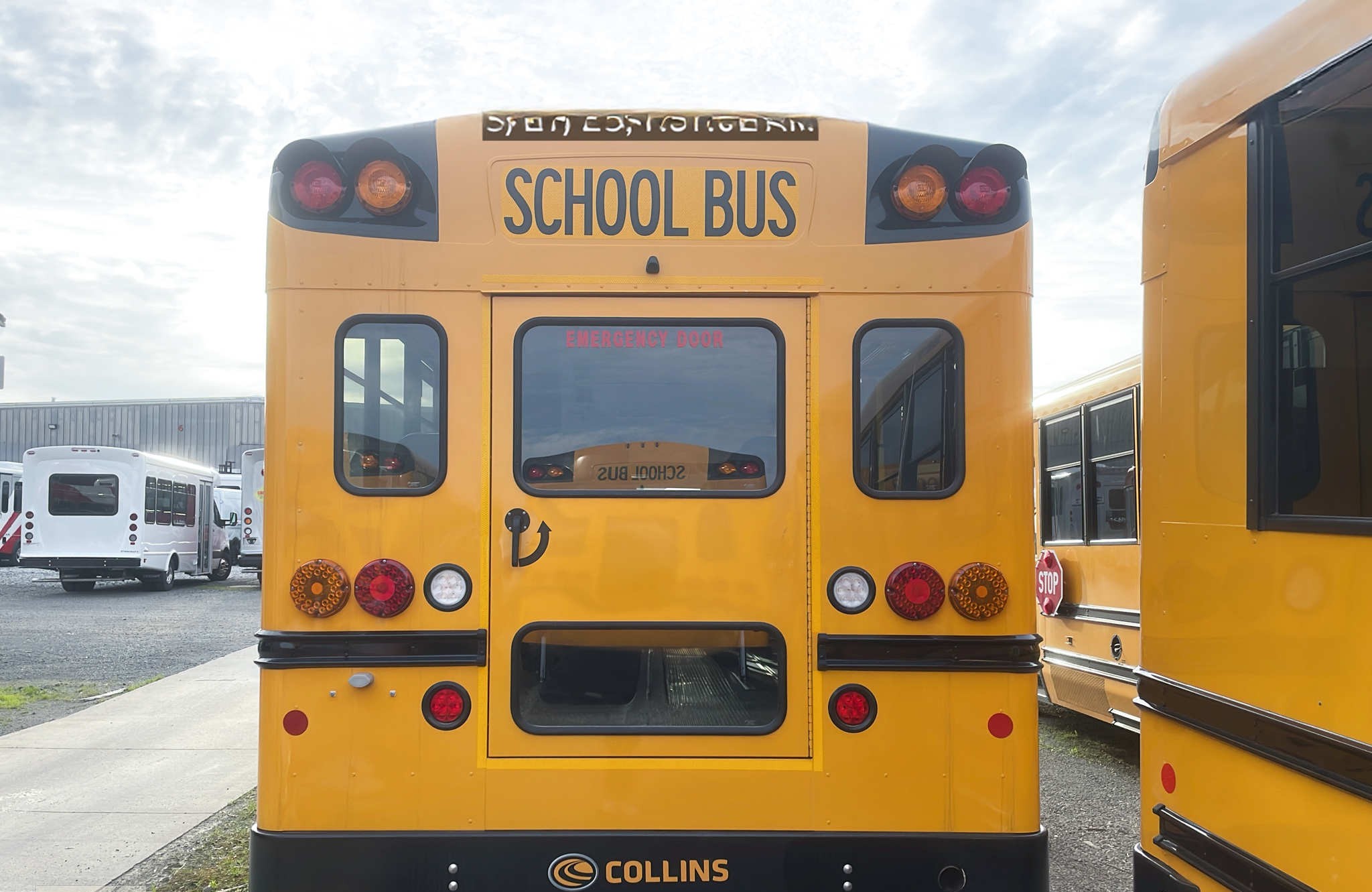 New 2026 Collins DE516WR Wheelchair Accessible School Bus