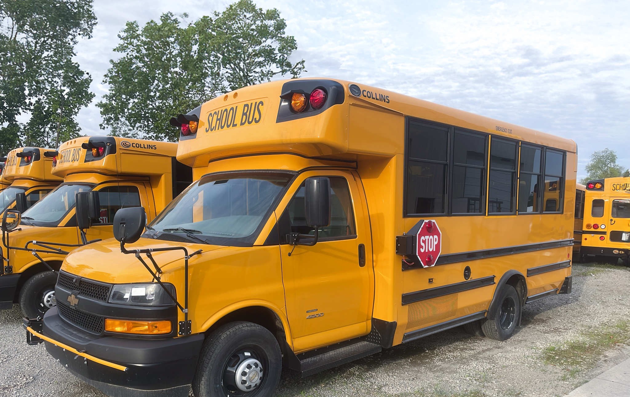New 2026 Collins DE516WR Wheelchair Accessible School Bus
