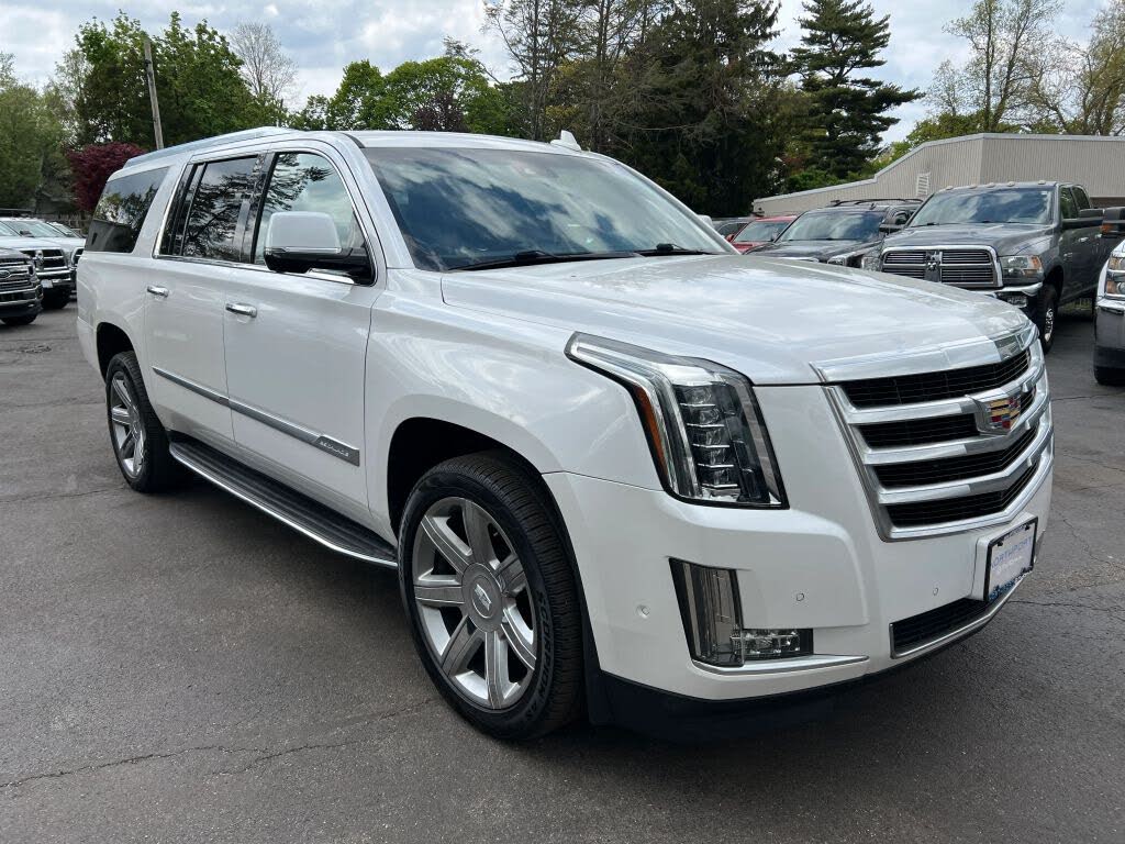 Premium 2019 Cadillac Escalade ESV with V8 Power & 4WD