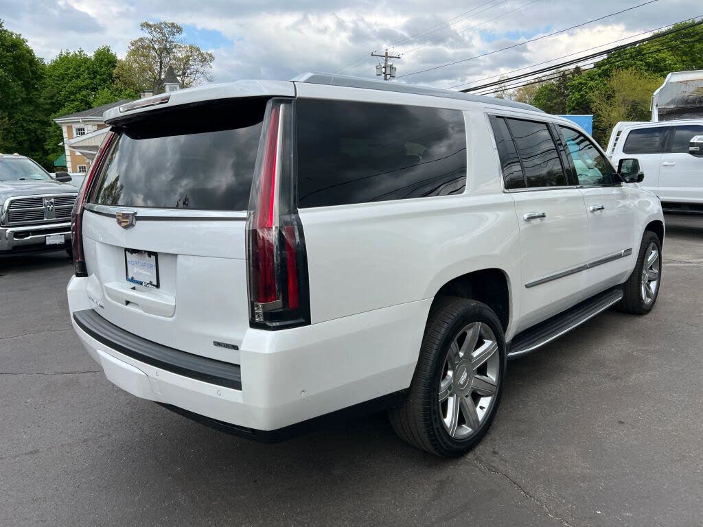 Premium 2019 Cadillac Escalade ESV with V8 Power & 4WD