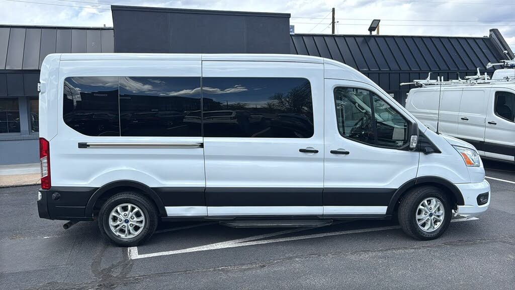Well-Maintained 2022 Ford Transit 350 XLT Passenger Van