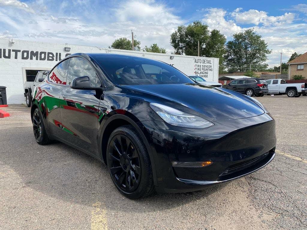 Premium Black 2021 Tesla Model Y AWD Electric SUV