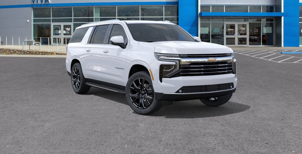 Premium 2026 Chevrolet Suburban LT 4WD SUV in Summit White