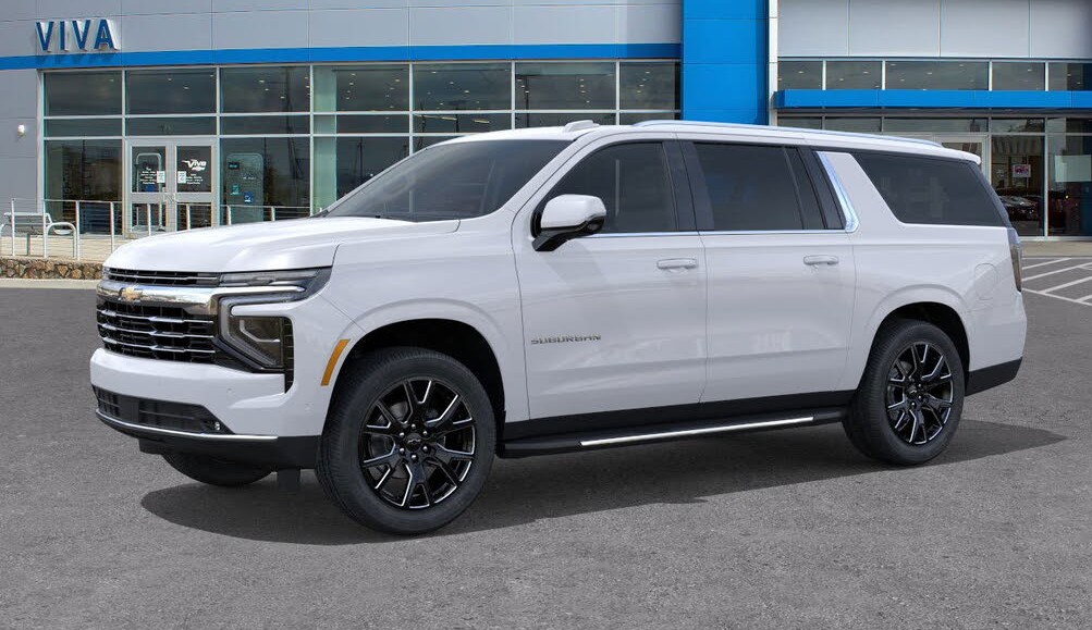 Premium 2026 Chevrolet Suburban LT 4WD SUV in Summit White