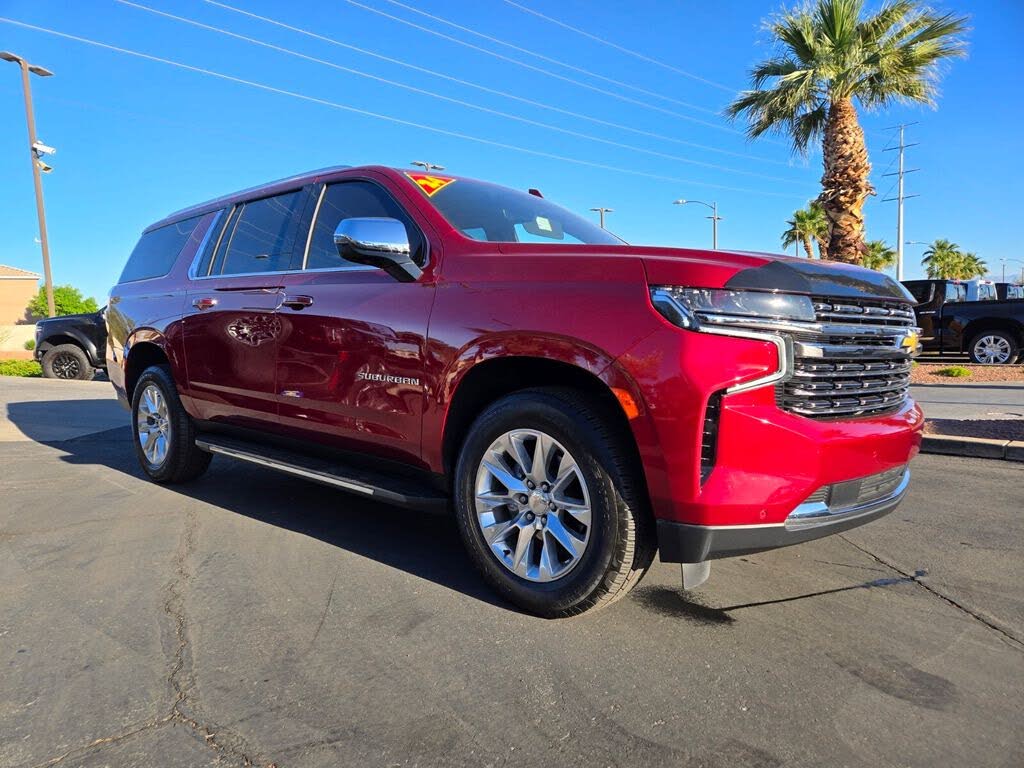 Radiant Red 2024 Chevrolet Suburban Premier 4WD SUV