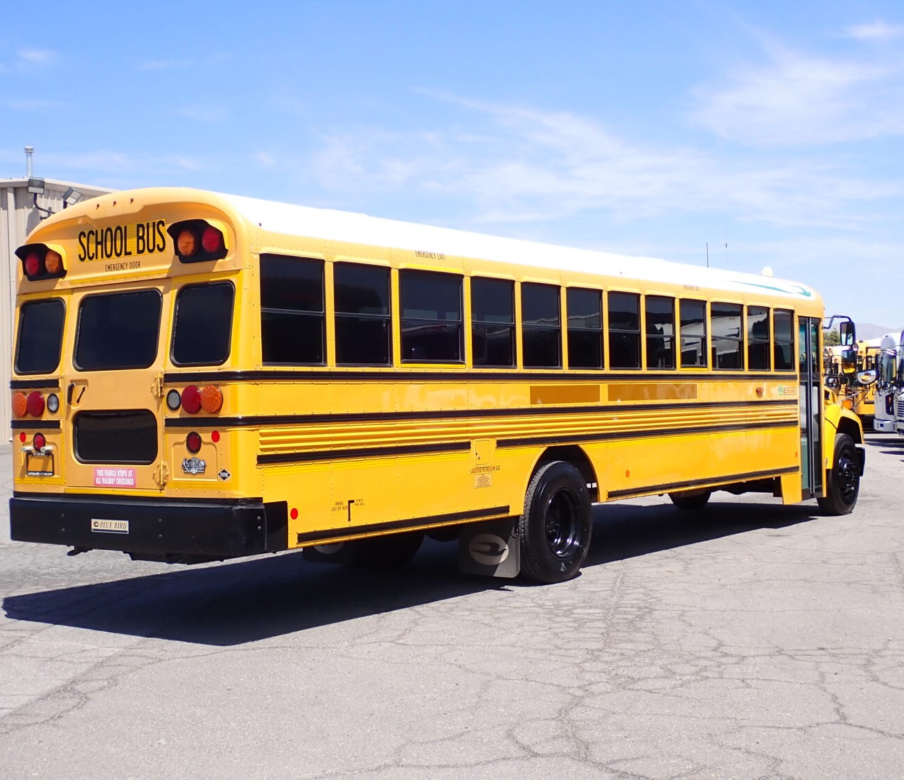 2016 BLUE BIRD-VISION PROPANE SCHOOL BUS