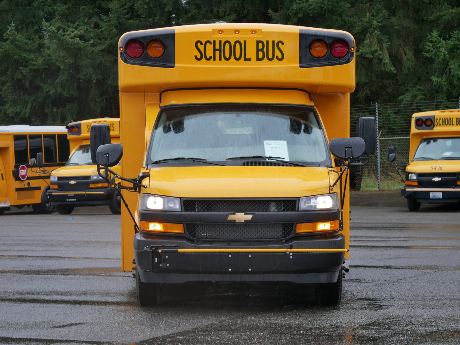 New 2025 Chevrolet Magellan Type-A ADA School Bus