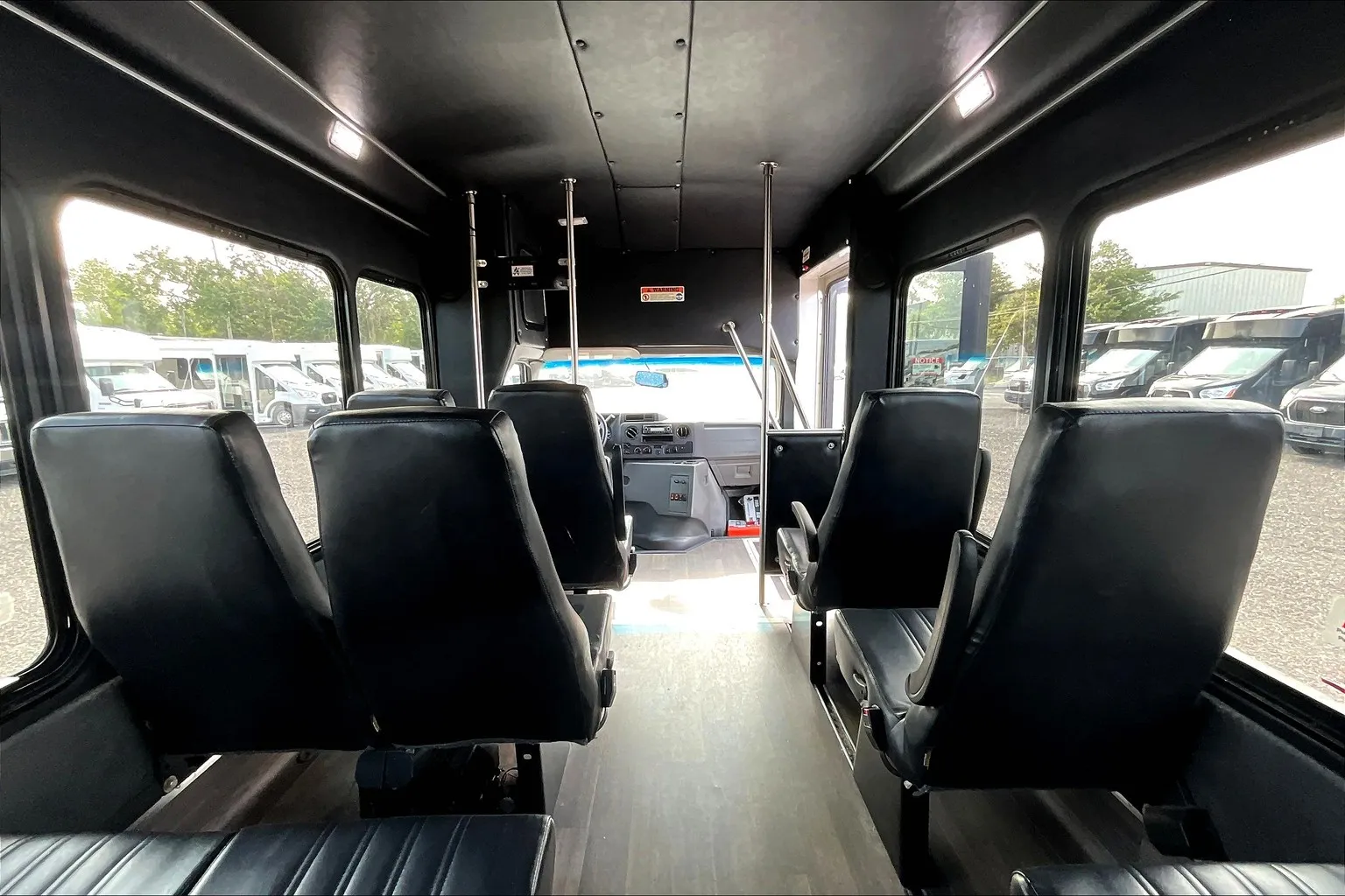 Well-Maintained 2022 Ford E350 Glaval PRIMETIME Shuttle Bus