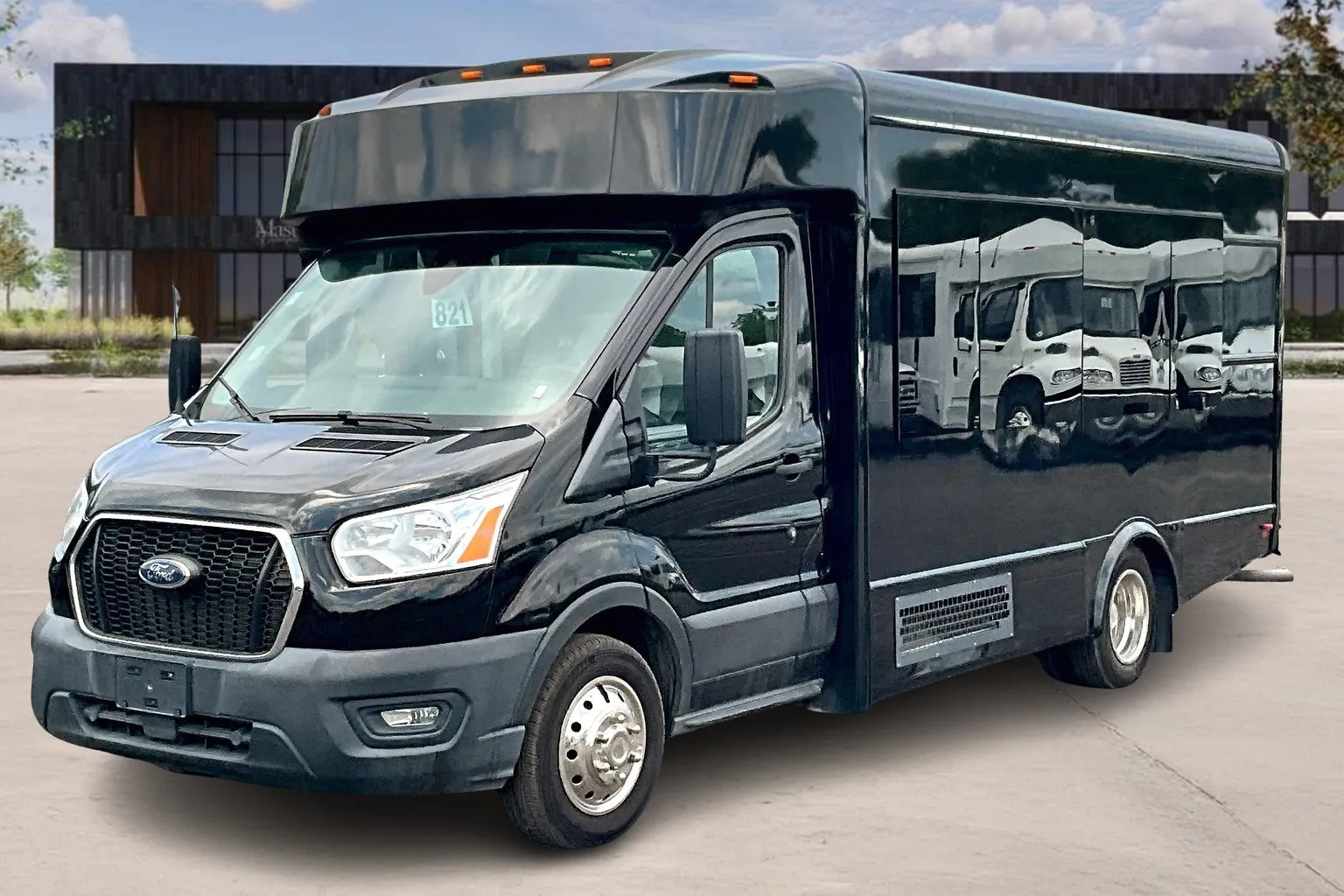 Well-Equipped 2020 Ford Transit Passenger Shuttle