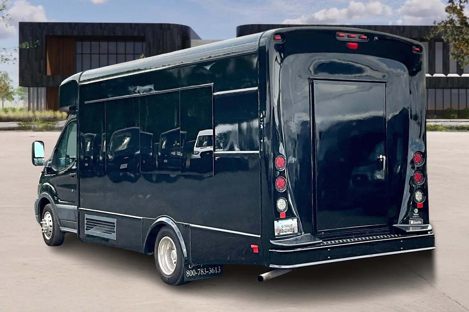 Well-Equipped 2020 Ford Transit Passenger Shuttle