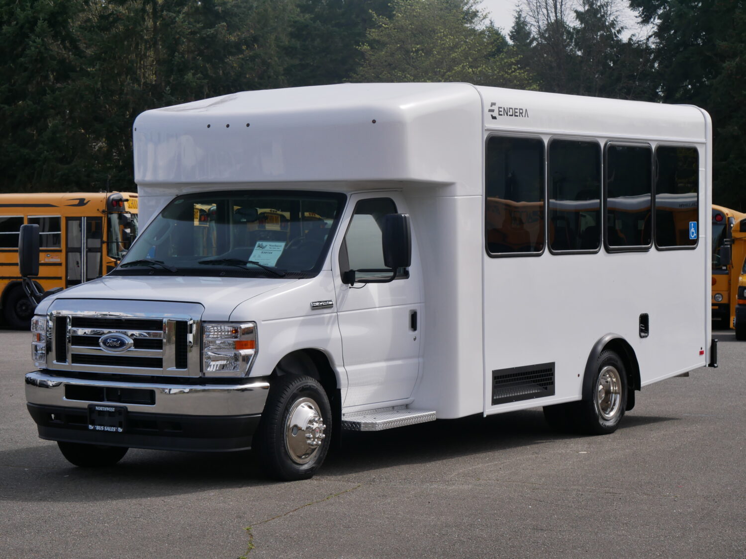 New 2026 Ford Endera ADA Shuttle Bus – 14 Passenger