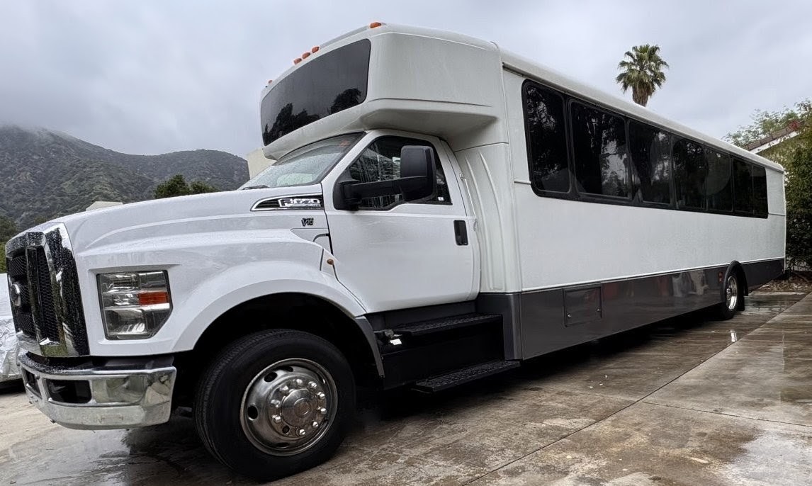 Luxury 2020 Ford F-650 Limo Bus – Professionally Rebuilt