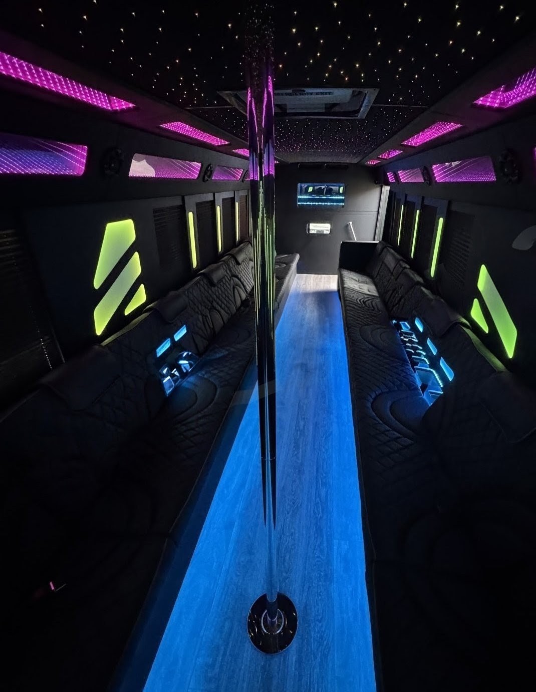 Luxury 36-Passenger 2017 Freightliner M2 Limo Bus