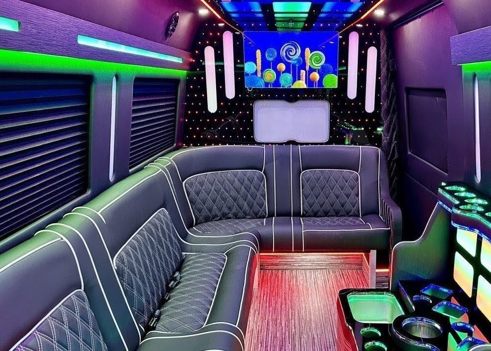 Luxury 2026 13-Passenger Mercedes-Benz Sprinter 3500 Limo Van