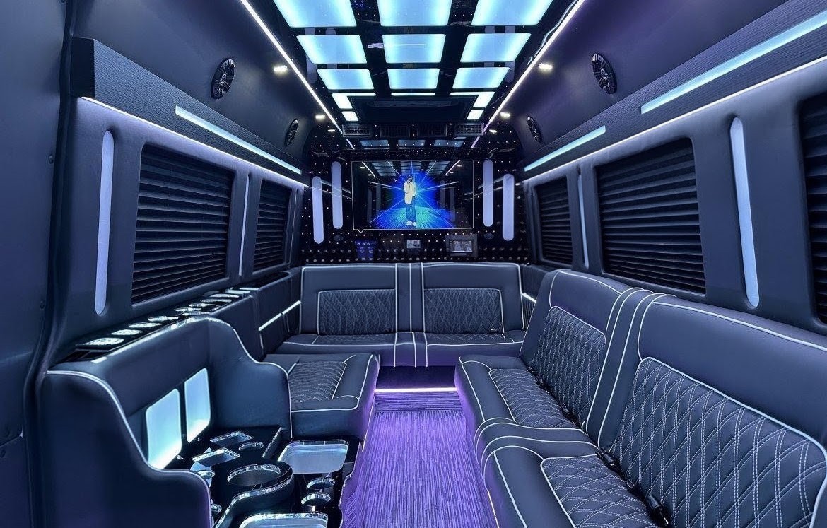 Luxury 2026 13-Passenger Mercedes-Benz Sprinter 3500 Limo Van