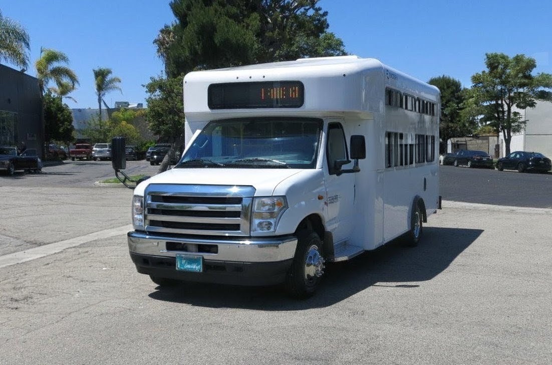 Low-Mileage 2026 Ford E-450 ADA Shuttle Bus