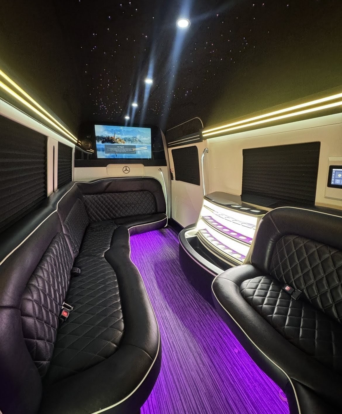 Premium 13 Passenger 2021 Mercedes-Benz Sprinter Limo Van