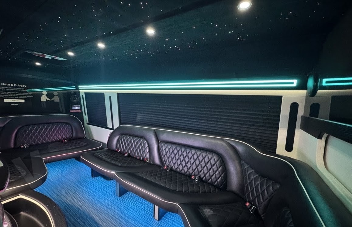 Premium 13 Passenger 2021 Mercedes-Benz Sprinter Limo Van